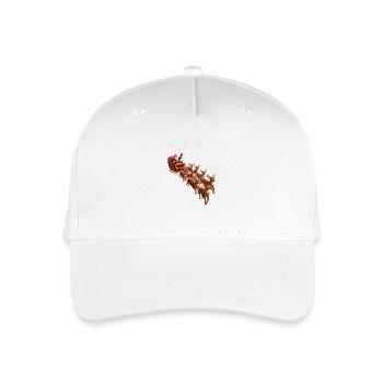 Santa with Sleigh - Organic Kids’ Baseball Cap - white - Front