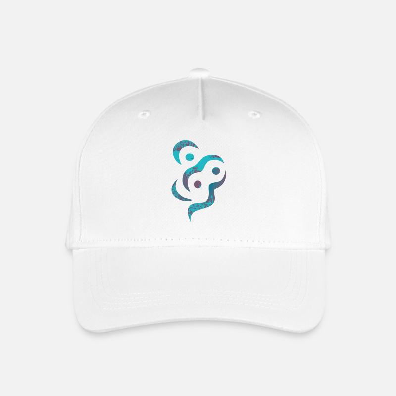 yoga-design_16 - Kinder Bio Basecap - Weiß