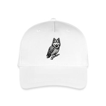 Eurasier | Hurlement - Casquette de baseball bio Enfant - blanc - Devant