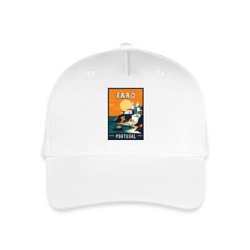 Découvrez les Faro captivants au Portugal - Casquette de baseball bio Enfant - blanc - Devant