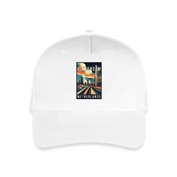 Découvrez la magnifique Rotterdam aux Pays-Bas - Casquette de baseball bio Enfant - blanc - Devant
