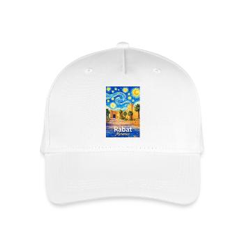 Rabat Maroc Nuit étoilée - Casquette de baseball bio Enfant - blanc - Devant