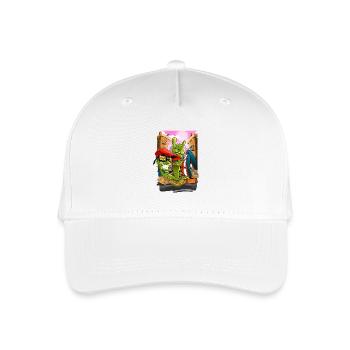 Breakdance - Kinder Bio Basecap - Weiß - Vorne