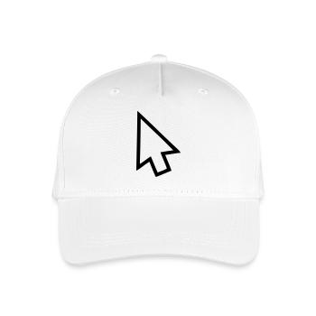 Arrow - Organic Kids’ Baseball Cap - white - Front