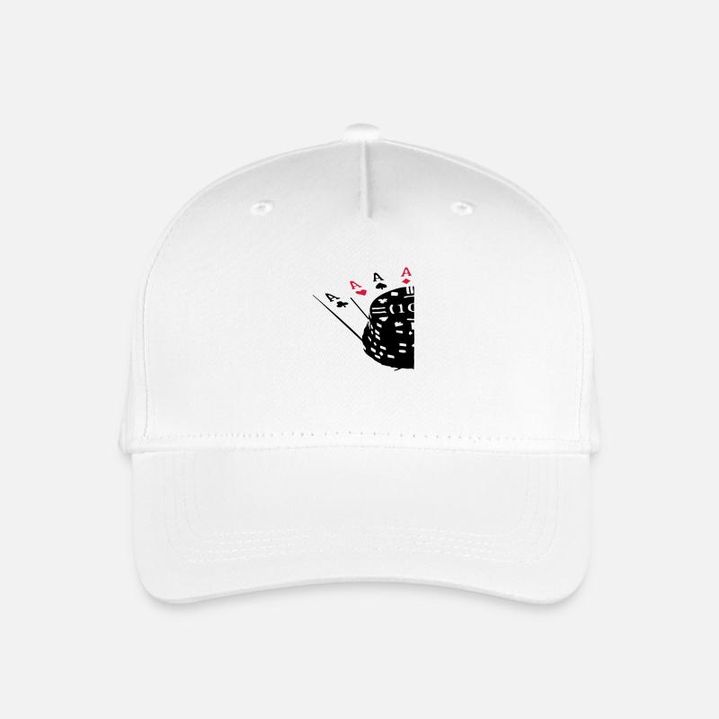aces_2clr - Casquette de baseball bio Enfant - blanc