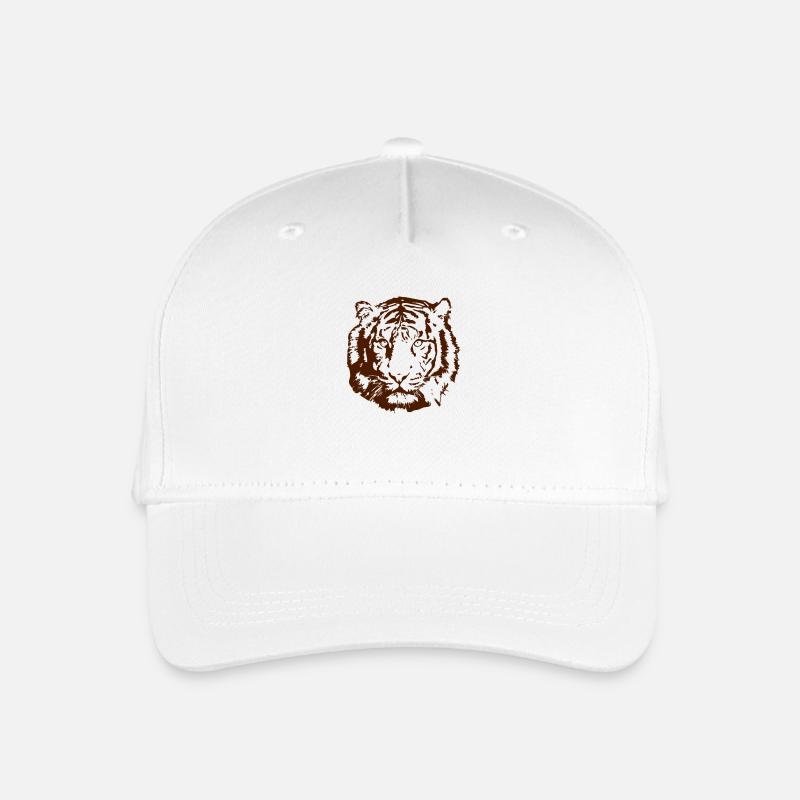 tiger - Kinder Bio Basecap - Weiß