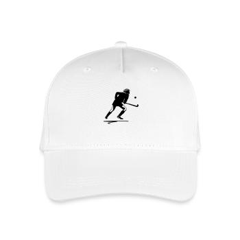 Field Hockey Player - Organic Kids’ Baseball Cap - white - Front