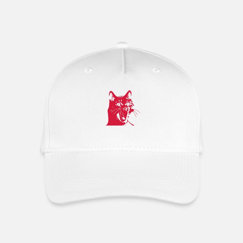 Chat OMG! - Casquette de baseball bio Enfant - blanc