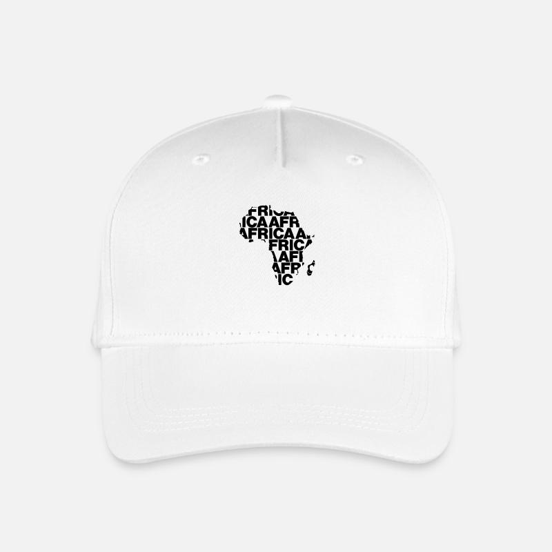 Afrika - Kinder Bio Basecap - Weiß