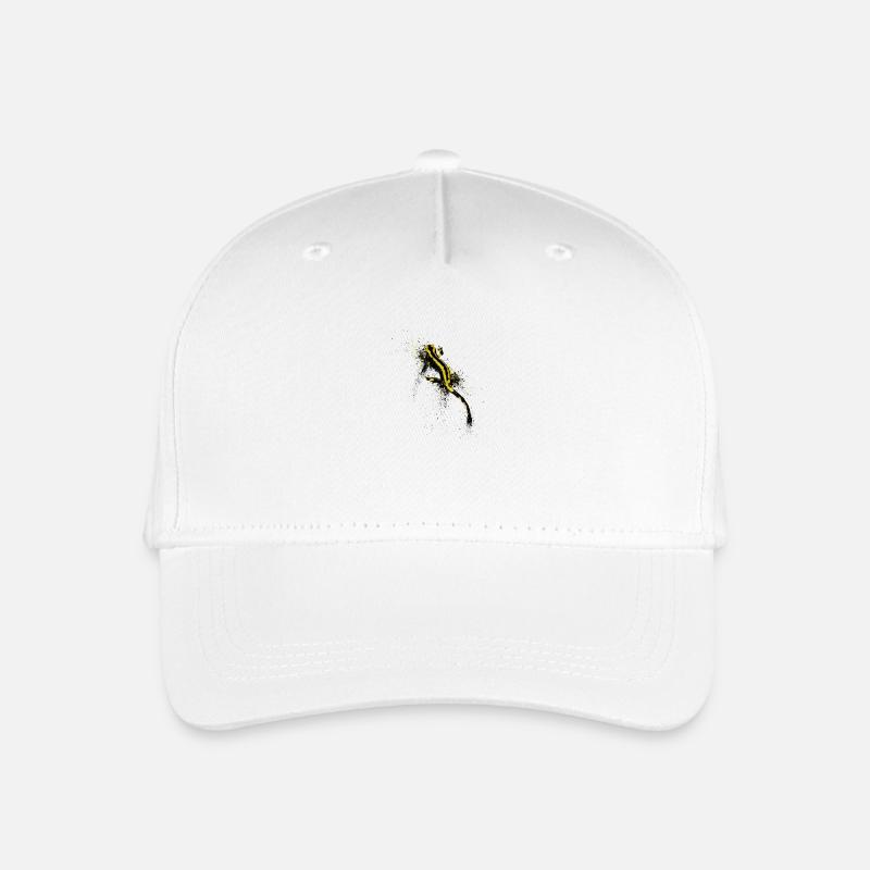 Gefleckte Salamander - Kinder Bio Basecap - Weiß