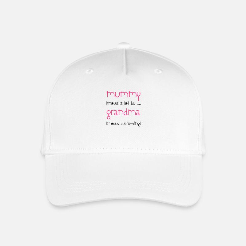 Grandma - Kinder Bio Basecap - Weiß