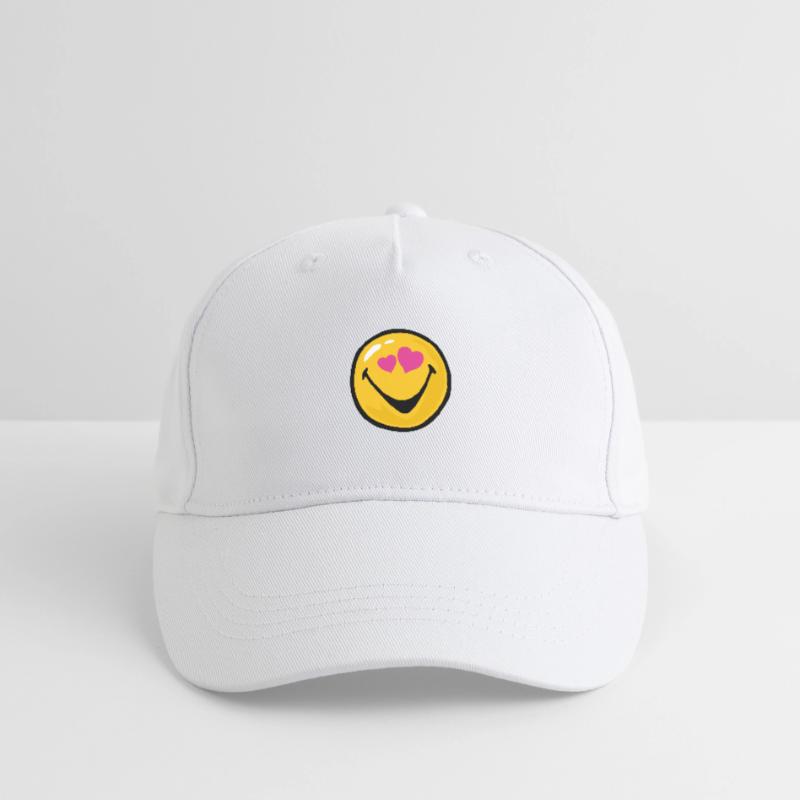 Smiley Love Hit Organic Kids’ Baseball Cap