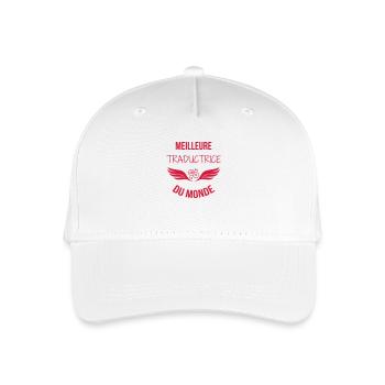 traducteur / traduction / traductrice / traduire - Casquette de baseball bio Enfant - blanc - Devant