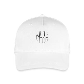Maria gift - Organic Kids’ Baseball Cap - white - Front