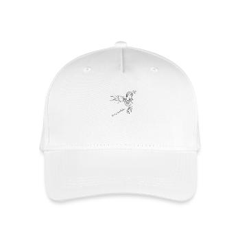 Parapente Aviateur Fièvre - Casquette de baseball bio Enfant - blanc - Devant