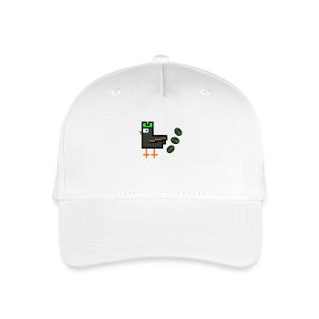 Chicken with Crypto Eggs - Organic Kids’ Baseball Cap - white - Front