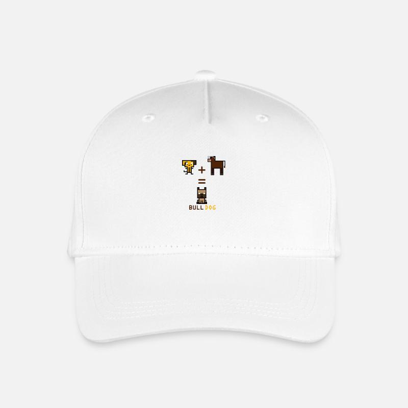 race de chien - Casquette de baseball bio Enfant - blanc