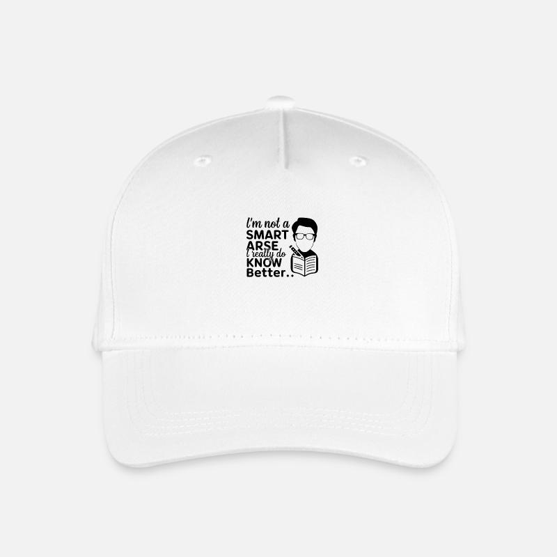 Ich bin kein Klugscheißer, weiß es wirklich besser - Kinder Bio Basecap - Weiß