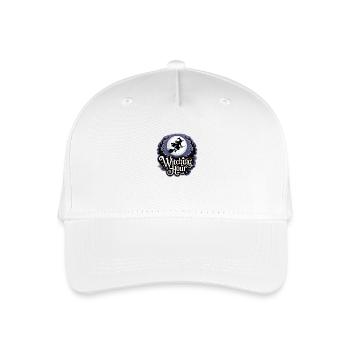 Witch at Full Moon – Witching Hour - Organic Kids’ Baseball Cap - white - Front