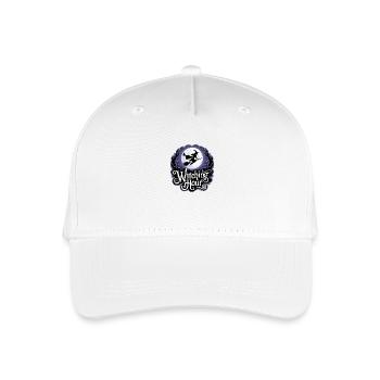 Witch at Full Moon – Witching Hour - Organic Kids’ Baseball Cap - white - Front