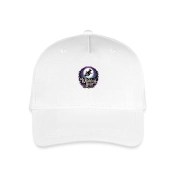 Witch at Full Moon – Witching Hour - Organic Kids’ Baseball Cap - white - Front