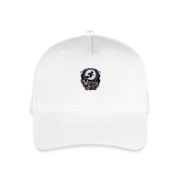 Witch at Full Moon – Witching Hour - Organic Kids’ Baseball Cap - white - Front