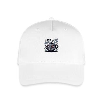 Théière de la terreur - Conception d’horreur amusante - Casquette de baseball bio Enfant - blanc - Devant