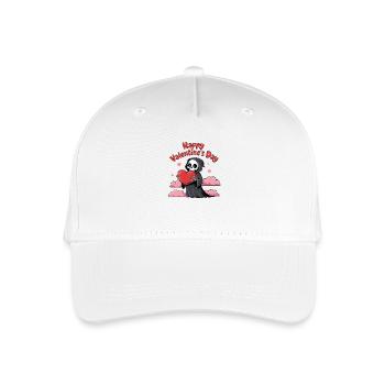 Une faucheuse au cœur tendre - Casquette de baseball bio Enfant - blanc - Devant