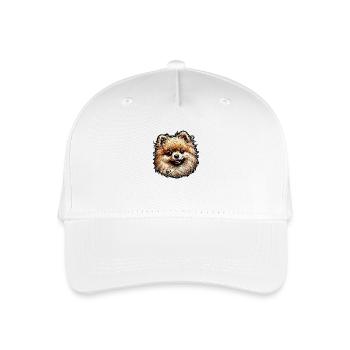 Poméranien Poméranien - Casquette de baseball bio Enfant - blanc - Devant