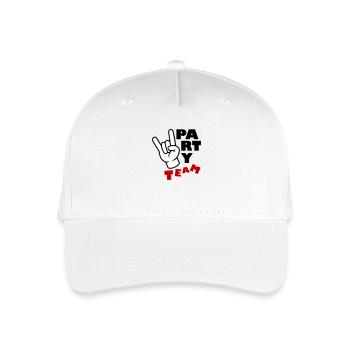 Équipe de fête drôle - Casquette de baseball bio Enfant - blanc - Devant