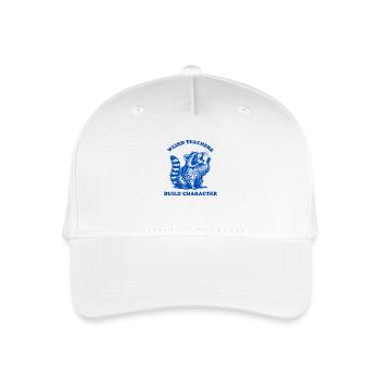 Étrange enseignants construire personnage chemise raton laveur - Casquette de baseball bio Enfant - blanc - Devant