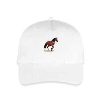 Selle Français 3 - Casquette de baseball bio Enfant - blanc - Devant