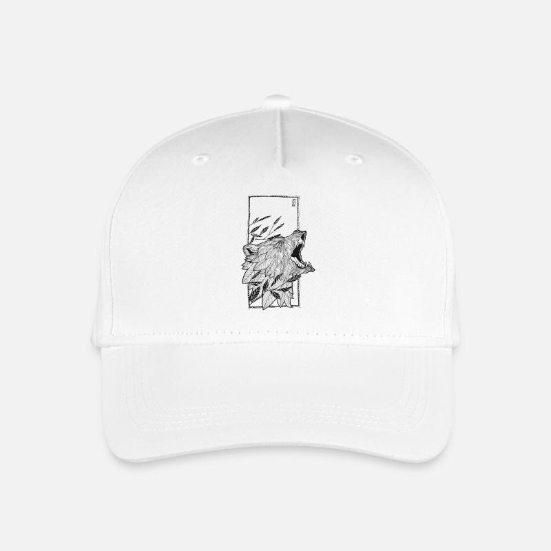 bär png - Kinder Bio Basecap - Weiß