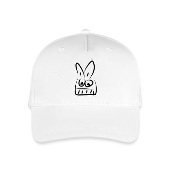 hase - Kinder Bio Basecap - Weiß - Vorne
