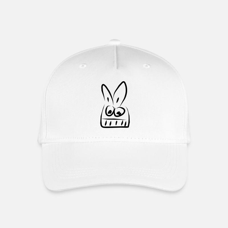 hase - Kinder Bio Basecap - Weiß