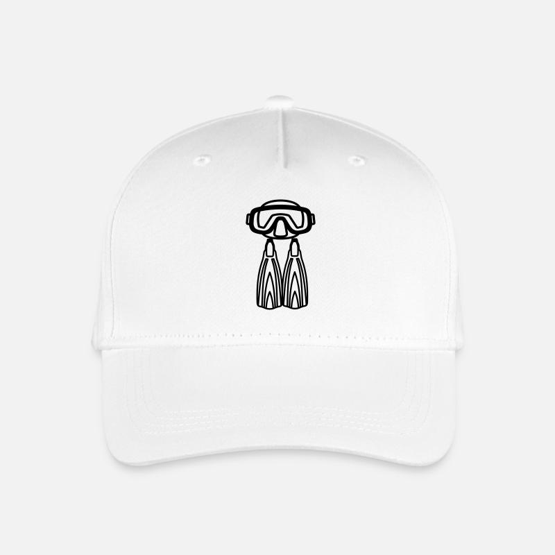 masqueetpalmes - Organic Kids’ Baseball Cap - white