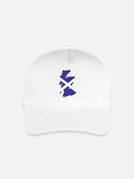 Scotland - Casquette de baseball bio Enfant - blanc