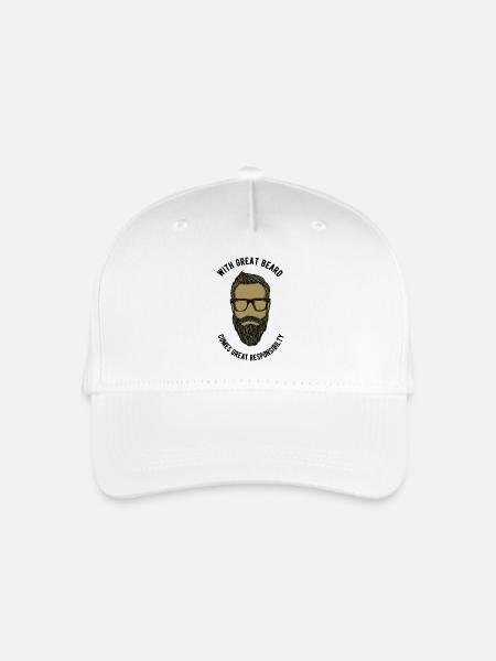 Bart - Kinder Bio Basecap - Weiß