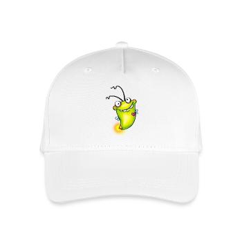 glowworm - Kinder Bio Basecap - Weiß - Vorne