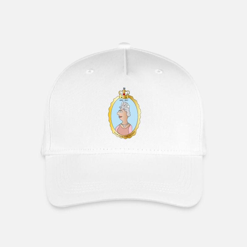Queen Elizabeth II - Casquette de baseball bio Enfant - blanc
