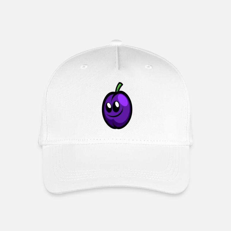 Happy Plum - Kinder Bio Basecap - Weiß