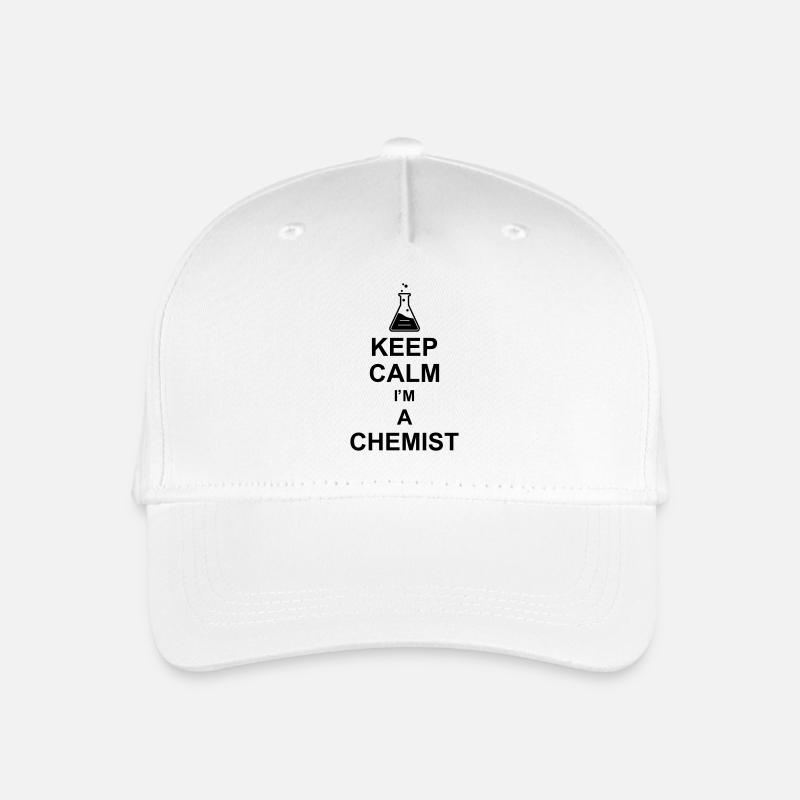 keep calm i'm a chemist kg10 - Kinder Bio Basecap - Weiß