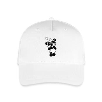 Mad Panda - Organic Kids’ Baseball Cap - white - Front