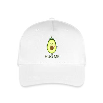 Hug me - Avocado - Organic Kids’ Baseball Cap - white - Front