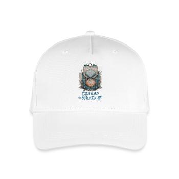 Jakobsweg, Pilger, Jakobsweg - Kinder Bio Basecap - Weiß - Vorne