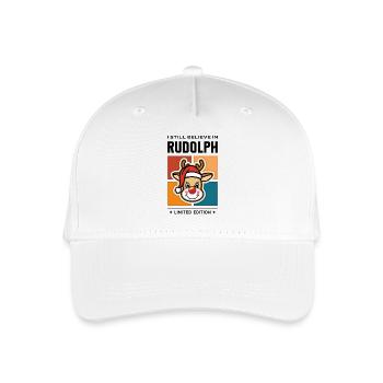 Rudolph - Kinder Bio Basecap - Weiß - Vorne