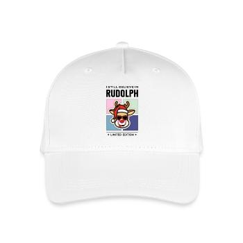 Rudolph - Kinder Bio Basecap - Weiß - Vorne