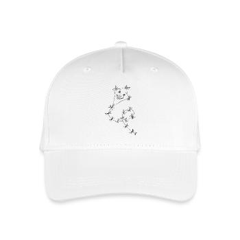 Tag des Drachensteigens - Kinder Bio Basecap - Weiß - Vorne