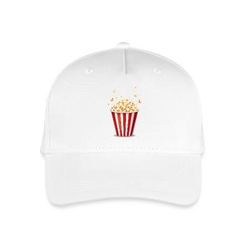 Carnival Popcorn - Funny Costume - Organic Kids’ Baseball Cap - white - Front