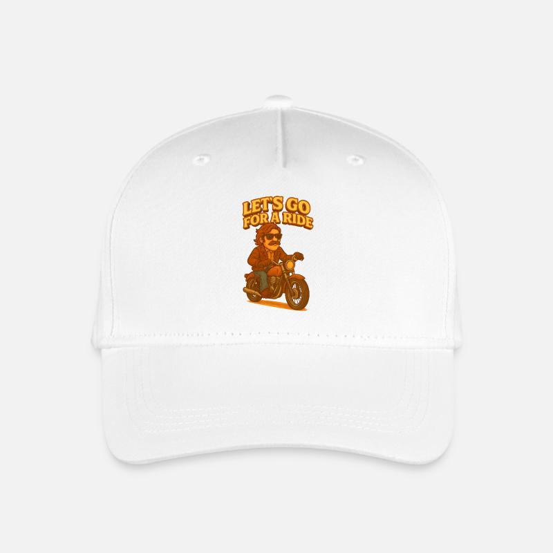 Let’s Go For a Ride - Casquette de baseball bio Enfant - blanc